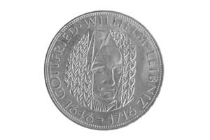 5 Mark, Gottfried Wilhelm Leibniz