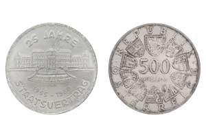 500 schilling ankauf