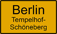 Goldankauf Tempelhof-Schöneberg Ortsschild_Berlin-Tempelhof-Schoeneberg